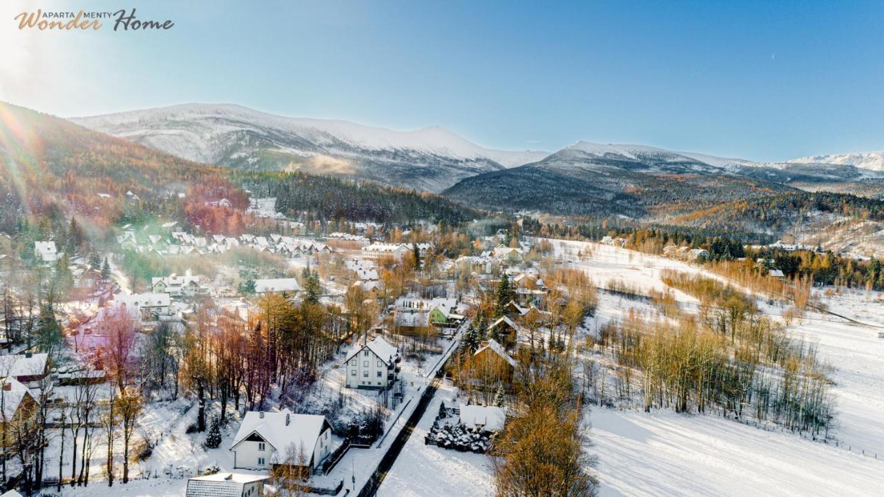 Wonder Home - Apartament Z Garazem, Ogrodkiem, Miejscem Na Grilla I Widokiem Na Karkonosze Karpacz Exterior foto